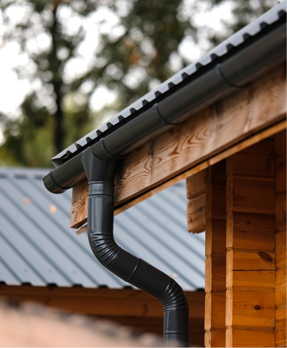 Cactus Jax Roofing, Sectional Gutter System